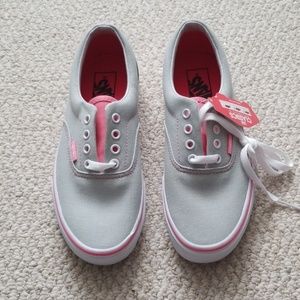 Grey & Pink Vans